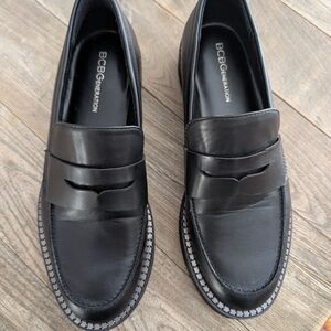 BCBGeneration Women's Black Loafers